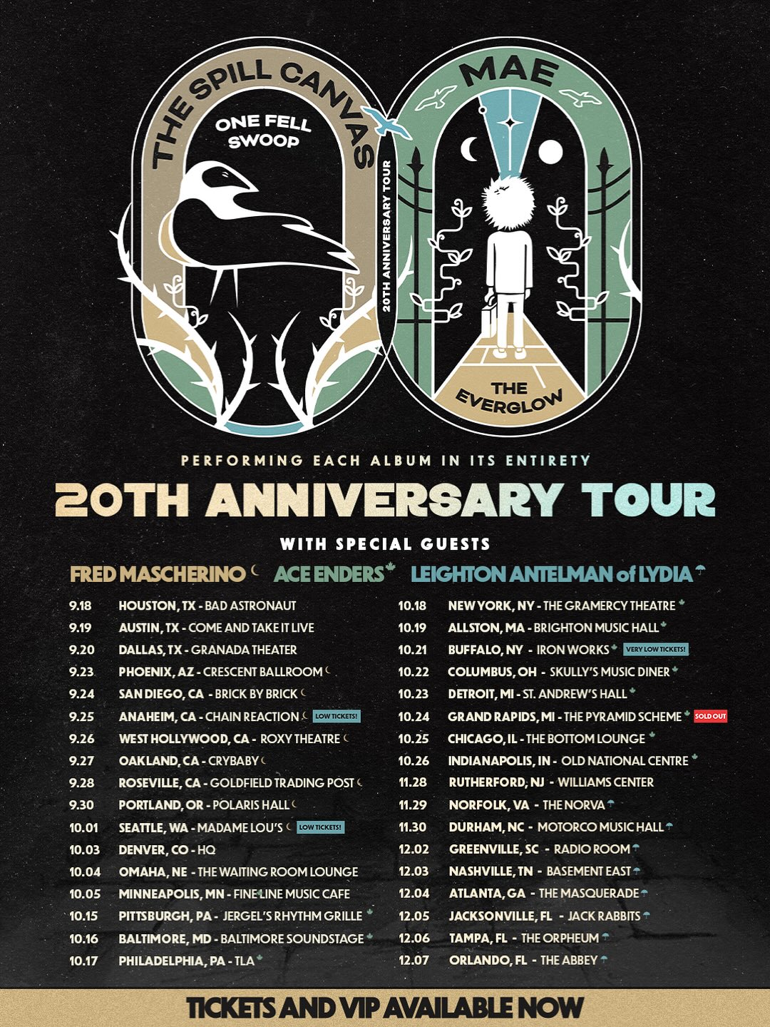 Ace Enders Tour Poster 2025